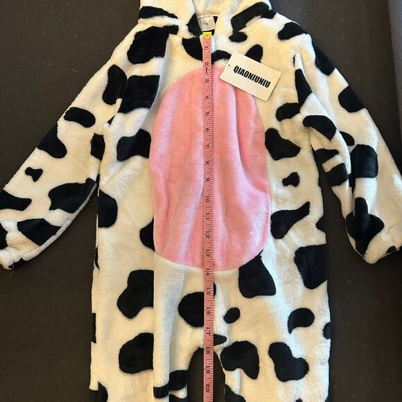 Halloween Baby Cow Costume Onesie Romper Toddler Size 110 *NEW* - Picture 8 of 16